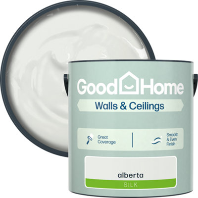 B&Q -  Alberta Silk Wall & Ceiling Emulsion Paint2.5L
