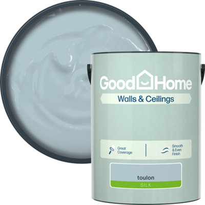 B&Q -  Toulon Silk Wall & Ceiling Emulsion Paint5L