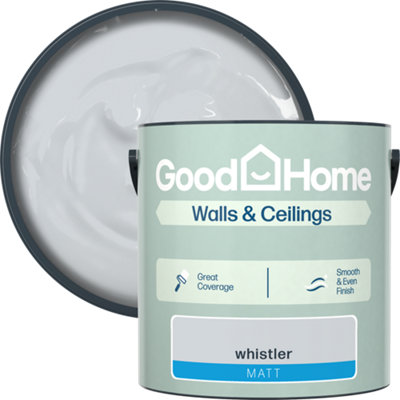 B&Q -  Whistler Matt Wall & Ceiling Emulsion Paint2.5L