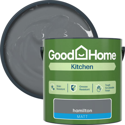 B&Q -  Kitchen Hamilton Matt Wall & Ceiling Emulsion Paint2.5L