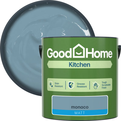 B&Q -  Kitchen Monaco Matt Wall & Ceiling Emulsion Paint2.5L
