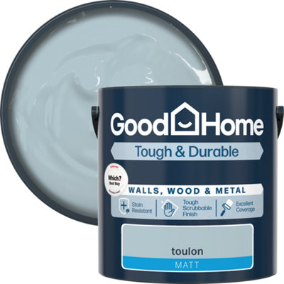 B&Q -  Tough & Durable Toulon Matt Multi-Surface Paint2.5L