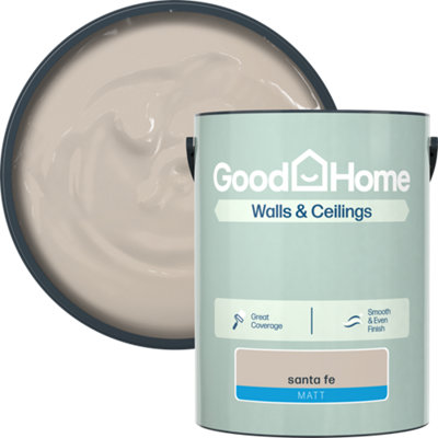B&Q -  Santa Fe Matt Wall & Ceiling Emulsion Paint5L