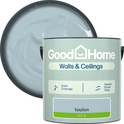 B&Q -  Toulon Silk Wall & Ceiling Emulsion Paint2.5L
