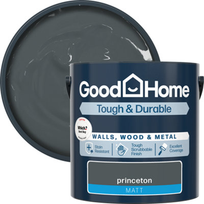 B&Q -  Tough & Durable Princeton Matt Multi-Surface Paint2.5L