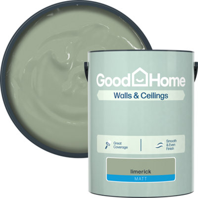 B&Q -  Limerick Matt Wall & Ceiling Emulsion Paint5L