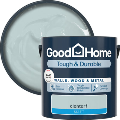 B&Q -  Tough & Durable Clontarf Matt Multi-Surface Paint2.5L