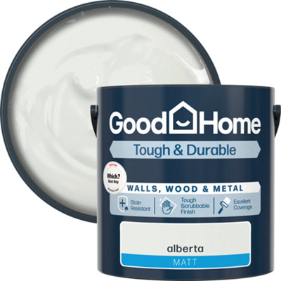 B&Q -  Tough & Durable Alberta Matt Multi-Surface Paint2.5L