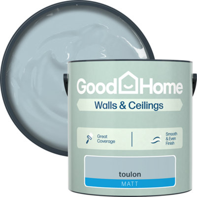 B&Q -  Toulon Matt Wall & Ceiling Emulsion Paint2.5L