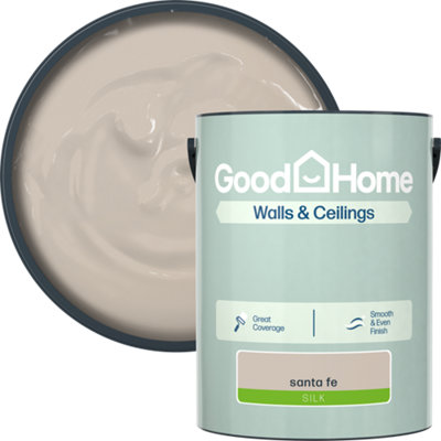 B&Q -  Santa Fe Silk Wall & Ceiling Emulsion Paint5L