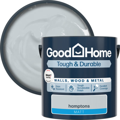 B&Q -  Tough & Durable Hamptons Matt Multi-Surface Paint2.5L