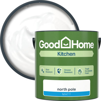 B&Q -  Kitchen North Pole Matt Wall & Ceiling Emulsion Paint2.5L