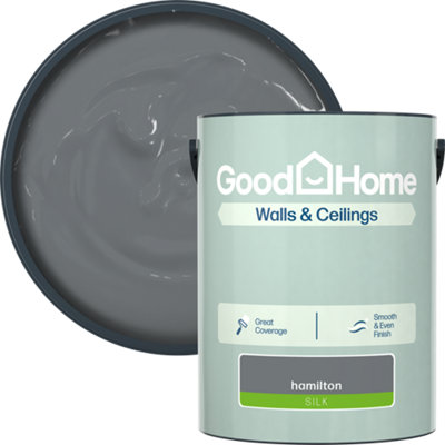 B&Q -  Hamilton Silk Wall & Ceiling Emulsion Paint5L