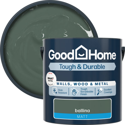 B&Q -  Tough & Durable Ballina Matt Multi-Surface Paint2.5L