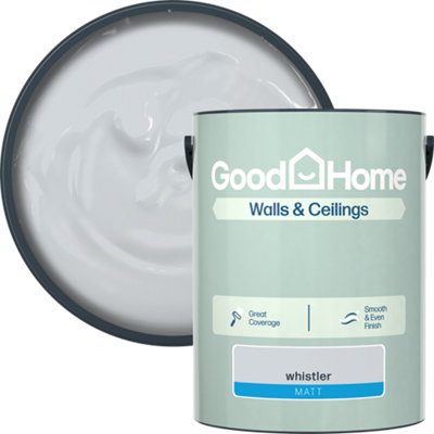 B&Q -  Whistler Matt Wall & Ceiling Emulsion Paint5L