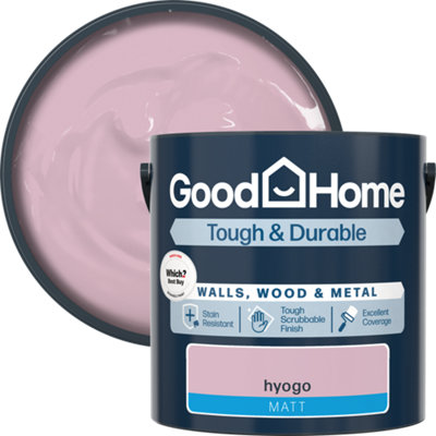 B&Q -  Tough & Durable Hyogo Matt Multi-Surface Paint2.5L