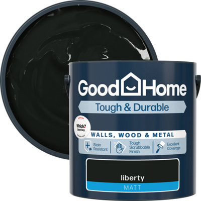 B&Q -  Tough & Durable Liberty Matt Multi-Surface Paint2.5L
