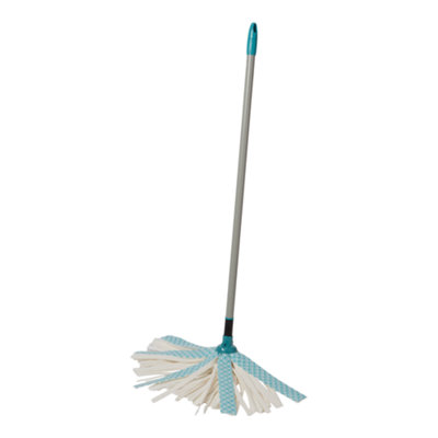 GoodHome Fabric & Polypropylene (Pp) Hard Floor String Mop from B&Q