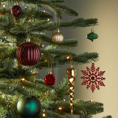 Shop Christmas tree decorations.