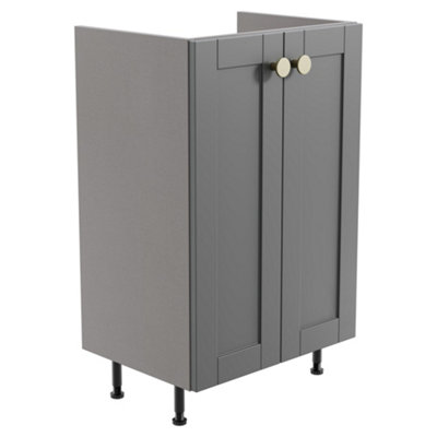  - Ashford Matt Dusty Grey Shaker Freestanding Base Unit (W)495mm (H)820mm