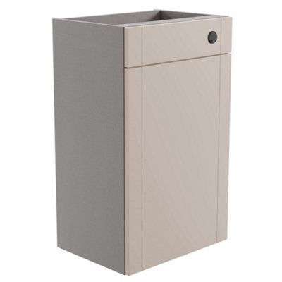  - Ashford Matt Cashmere Shaker Freestanding Toilet Cabinet (H)820mm X (W)500mm