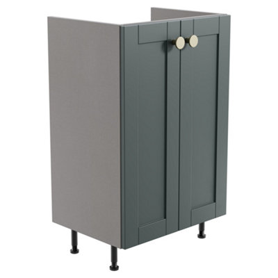  - Ashford Matt Kombu Green Shaker Freestanding Base Unit (W)495mm (H)820mm