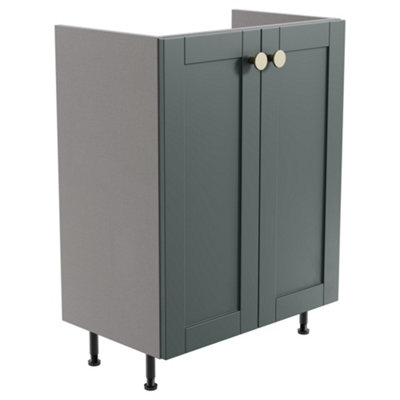  - Ashford Matt Kombu Green Shaker Freestanding Base Unit (W)595mm (H)820mm