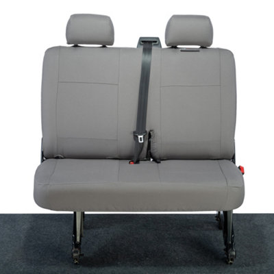 Uk Custom Covers Waterproof Double Rear Seat CoverTo Fit Vw Transporter T5/t5.1 2003-2015