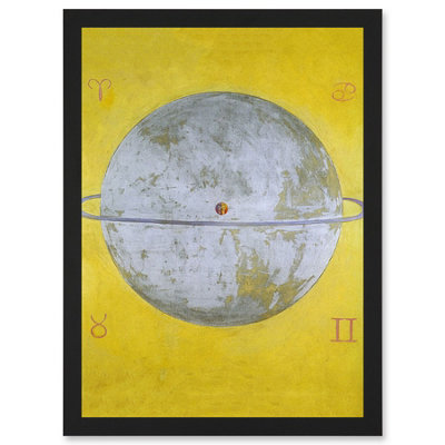 Artery8 Painting Abstract Hilma Af Klint 1915 The Dove Nr 12 13 Wall Art PrintA4 Size from B&Q