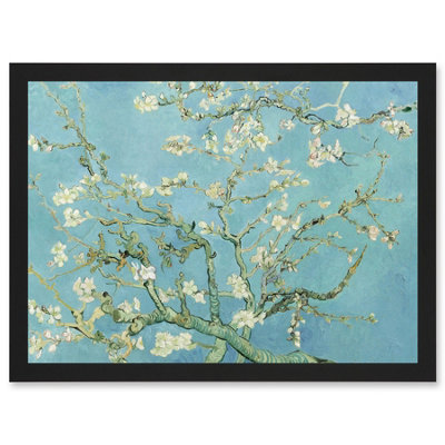 B&Q -  Vincent Van Gogh Almond Blossom Painting Wall Art PrintA4 Size