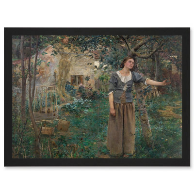 B&Q -  Jules Bastien-Lepage Joan Of Arc Painting Wall Art PrintA4 Size