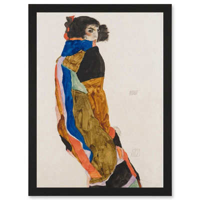 Artery8 Egon Schiele Moa Dancer Wall Art PrintA4 Size from B&Q