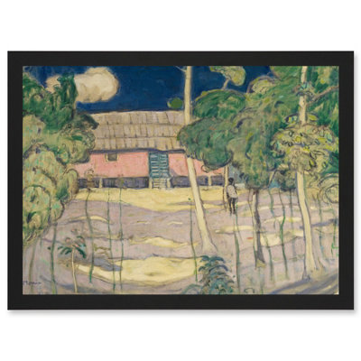 B&Q -  Painting Morrice Trinidad Landscape Wall Art PrintA4 Size