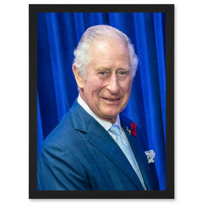 B&Q -  King Charles Iii Third Of England Scotland United Kingdom Glasgow Photo Wall Art PrintA4 Size