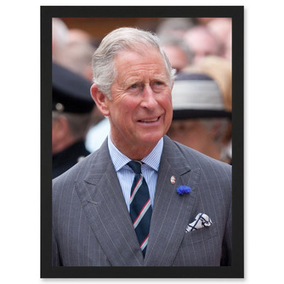 B&Q -  King Charles Iii Third Of England Scotland United Kingdom Photo By Dan Marsh Wall Art PrintA4 Size