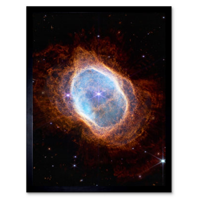 Artery8 Nasa Webb Space Telescope Southern Ring Nebula Ngc 3132 Framed Wall Art Print from B&Q