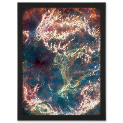 Artery8 Nasa James Webb Telescope Cassiopeia A In Detail Wall Art PrintA4 Size from B&Q
