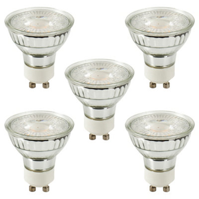 Bhs Lighting Unisex White 5 Pack Of 5W Dimmable Warm Gu10 Led Light Bulbs - Image 4