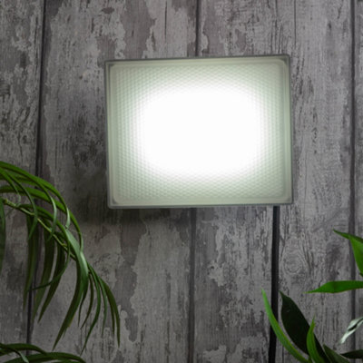 Litecraft Akos 50 Watt Led Ip65 Outdoor Wall Flood Black/Light
