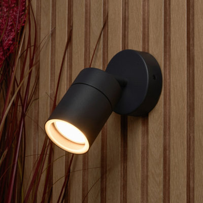 Litecraft Kenn Anthracite Adjustable Outdoor Wall Light from B&Q