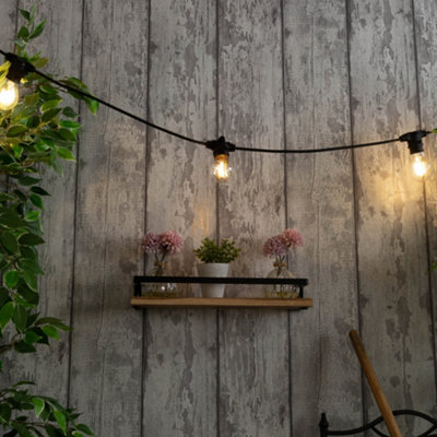 B&Q -  Arnold Black Festoon Outdoor String Light Kit