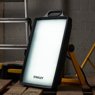 Litecraft Stanley Portable Black 50 Watt Led Ip44 Outdoor Work Light from B&Q