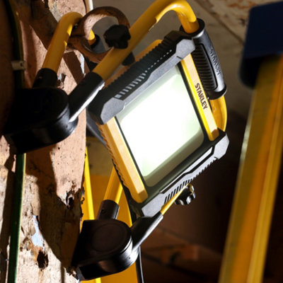 Litecraft Stanley Portable Black 30 Watt Led Ip65 Outdoor Work Light from B&Q