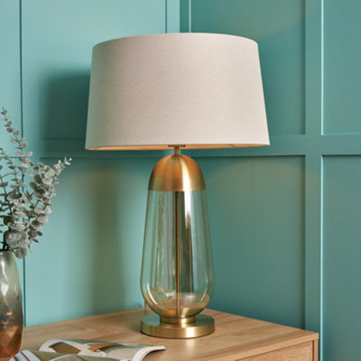Litecraft Visconte Bacoli Champagne Large Table Lamp
