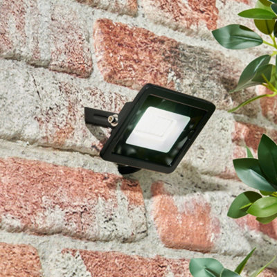 Litecraft Fergus Black Outdoor 10 Watt Led Flood Light from B&Q