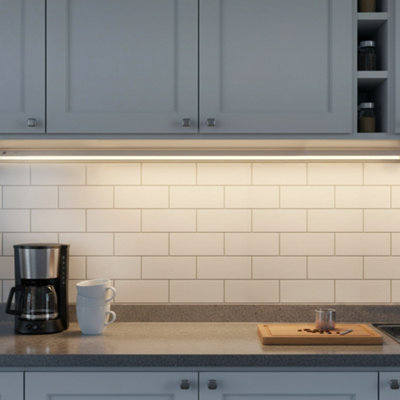 Litecraft 18 Watt 118Cm Led Cct Kitchen Under Cabinet Link Light