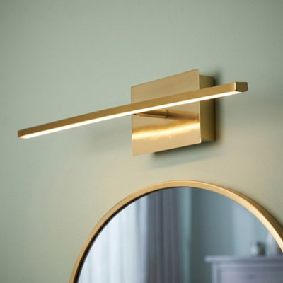 LITECRAFT Pablo Brass Touch Sensitive Picture Rechargeable Wall Light 2 Watt LED - Image 3