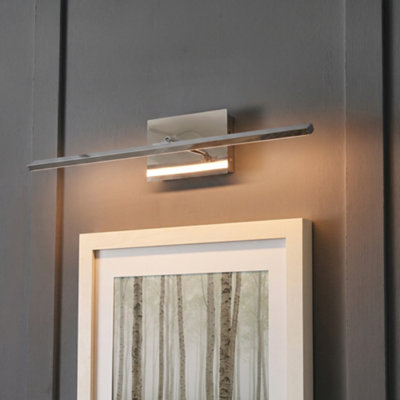 B&Q -  Pablo Chrome Rechargeable Picture Wall Light - Image 3