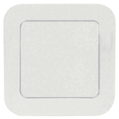 B&Q -  Light Switch White (75mm X 65mm X 85mm)
