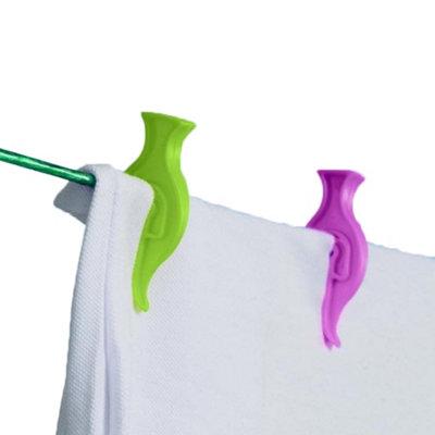 Supahome Plastic Clothes Peg (Pack Of 50) Multicoloured (61mm) from B&Q